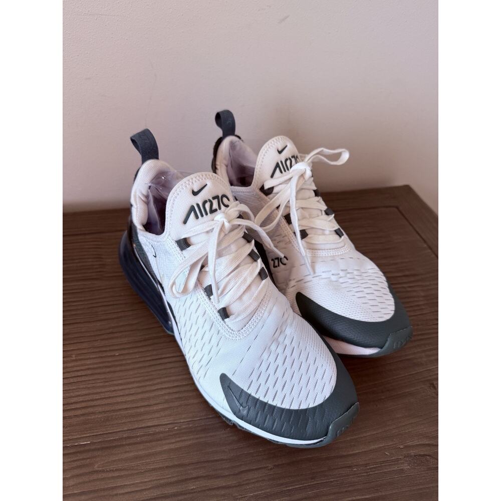 Nike Women's AIR MAX 270 Running Sneakers Shoes WHITE/VINTAGE GREEN Size 10